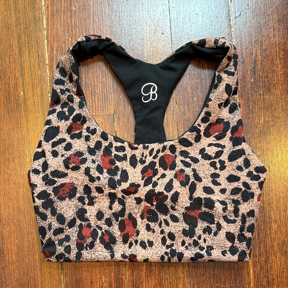 Bombshell Sportswear Leopard Print Sports Bra